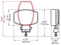 Peterson - Peterson V919-MV Vehicle-Mounted Work Light - Image 3