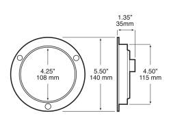 Peterson - Peterson M418C-P Back Up Light - Image 2