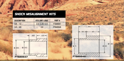 Fabtech - Fabtech FTS89947 Shock Misalignment Kit 5/8-1/2 - Image 2