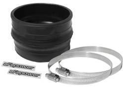 aFe Power - aFe 59-00010 Air Intake Tubing Coupler 4" ID x 3" Long Hump Polyurethane - Image 1