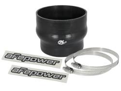 aFe Power - aFe 59-00077 Air Intake Tubing Coupler 3.5"-4" x 3" L Hump Reducer Silicone - Image 1