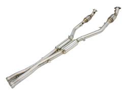 aFe Power - aFe 49-36321-1 2.5" SS Exhaust System w/Cat & Resonator for 08-13 BMW M3 4.0L - Image 1