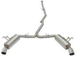 aFe Power - aFe 49-36615-P 2.5-2.25" Cat-Back Dual-Exit Exhaust System for 16-21 Civic 1.5L - Image 2