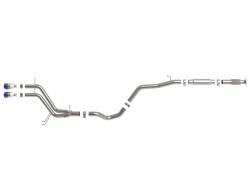 aFe Power - aFe 49-37018-L 2.5-3" Cat-Back Exhaust w/Blue Flame Tips for 13-17 Veloster 1.6L - Image 3