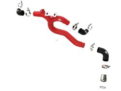 aFe Power - aFe 46-20508-R 2.5-2.75" Aluminum Hot Charge Pipe Red for 18-23 Kia Stinger 3.3L - Image 2