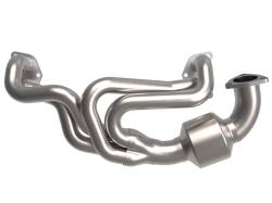 aFe Power - aFe 48-36804-HC Twisted Stainless Steel Header w/Cat for 13-19 Subaru 2.5L - Image 2