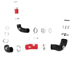 aFe Power - aFe 46-20694-R Aluminum Hot/Cold Charge Pipe Kit Red for 22-23 Kia Stinger 2.5L - Image 2