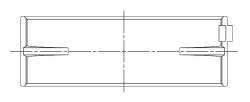 ACL Race Series - ACL Race 7M2428H-.025 Crankshaft Bearing - Image 3