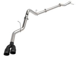 aFe Power - aFe 49-34145-B 3" Exhaust System w/Dual Black Tips for 23-25 Silv/Sra 1500 3.0L - Image 1