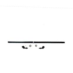 Apex Chassis - Apex Chassis KIT151 Tie Rod Kit 1 Ton Black Aluminum for 07-18 Jeep Wrangler JK - Image 1