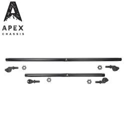 Apex Chassis - Apex Chassis KIT145-YesFlip 1Ton Tie Rod & Drag Link Assembly Steel for 07-18 JK - Image 1