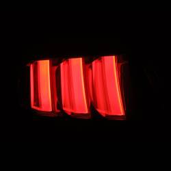 AlphaRex - AlphaRex 655010 Alpha Black Prismatic LED Taillights for 15-23 Ford Mustang - Image 2