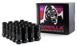 Gorilla Automotive - Gorilla Automotive 45038BC-20 Black 12x1.5 Open End Lug Nut Chrome Finish 20Pc - Image 2