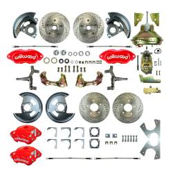 The Right Stuff Detailing - The Right Stuff Detailing AFXDC22DZ FR/RR Brake Conversion Kit for Chevy/Pontiac - Image 1