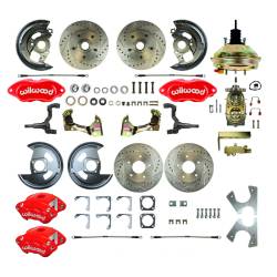 The Right Stuff Detailing - The Right Stuff Detailing AFXDC23CZ 62-67 Chevy II Brake Conversion Kit FR & RR - Image 1