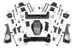 Rough Country Suspension Systems - Rough Country 11770 7" V2 Lift Kit for 20-26 Silverado/Sierra 2500HD/3500 - Image 1