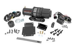 Rough Country Suspension Systems - Rough Country 92069 Front Winch Mount Kit w/Winch for Honda Pioneer 1000 - Image 1