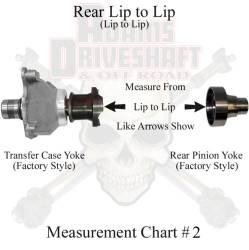 Adams Driveshaft - Adams ASDJK-1350R-S2D Rear 1350 Solid CV Driveshaft for Jeep Wrangler JK 2DR - Image 3