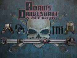 Adams Driveshaft - Adams ASDJK-1310R-S2D Rear 1310 Solid CV Driveshaft for Jeep Wrangler JK 2DR - Image 2