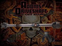 Adams Driveshaft - Adams ASDJT-1350HRF-S Front 1350 Solid CV Driveshaft Half Round for Jeep JT - Image 2