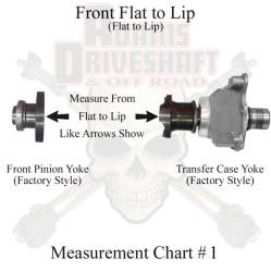 Adams Driveshaft - Adams ASDJT-1310F-S Front 1310 Solid CV Driveshaft+Flange for Jeep Gladiator JT - Image 3