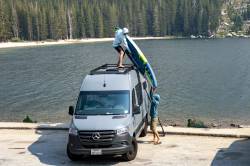 Flatline Van Company - Flatline Van SP0101B Low Pro Roof Rack for 07-26 Mercedes Sprinter 144 High Roof - Image 4