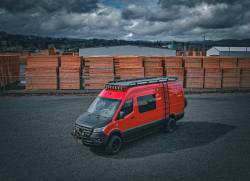 Flatline Van Company - Flatline Van SP0108B Safari Roof Rack for 07-26 Mercedes-Benz Sprinter 170 - Image 1