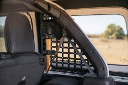 DV8 Offroad - DV8 Offroad MPJL-02 Rear Window MOLLE Panels Black for 18-26 Wrangler JL 4DR - Image 2