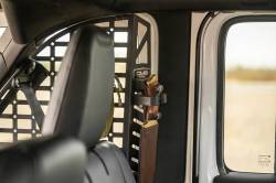 DV8 Offroad - DV8 Offroad MPJL-02 Rear Window MOLLE Panels Black for 18-26 Wrangler JL 4DR - Image 5