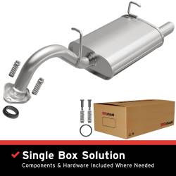 BRExhaust - BRExhaust 106-0190 Direct-Fit Exhaust System Replacement Kit - Image 1