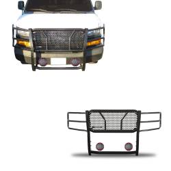 Black Horse Off Road - Black Horse RU-GV02MA-B-PLFR Grille Guard w/5.3" LED for 03-25 Express/Cargo - Image 1
