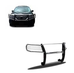 Black Horse Off Road - Black Horse 17H151402MSS Stainless Steel Grille Guard for 16-22 Honda Pilot - Image 1