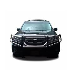 Black Horse Off Road - Black Horse 17H151402MSS Stainless Steel Grille Guard for 16-22 Honda Pilot - Image 2