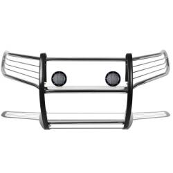 Black Horse Off Road - Black Horse 17A096400MSS-PLFB Black Grille Guard w/LED for 05-15 Toyota Tacoma - Image 2