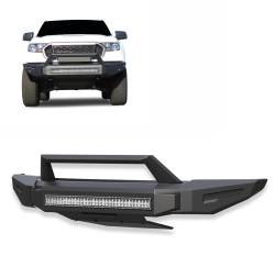 Black Horse Off Road - Black Horse AFB-FR19-K2 Armour-II Bumper Only for 19-23 Ford Ranger - Image 1