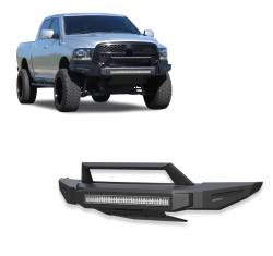 Black Horse Off Road - Black Horse AFB-RA14-K2 Armour-II HD Front Bumper 13-18 RAM 1500 Classic - Image 1