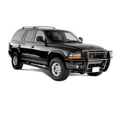 Black Horse Off Road - Black Horse 17BH23MA-PLB Black Grille Guard w/LED for Dodge Dakota & Durango - Image 2