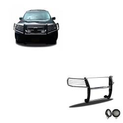 Black Horse Off Road - Black Horse 17H151402MSS-PLFB SS Grille Guard w/LED for 16-22 Honda Pilot - Image 1