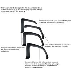 Black Horse Off Road - Black Horse FOESI07L OE Factory Style Fender Flares Blk Silverado 1500-2500-3500 - Image 2