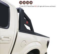 Black Horse Off Road - Black Horse ARB-NIFRB-PLFR Amour Roll Bar Kit 5.3" LED's for 05-21 Frontier - Image 1
