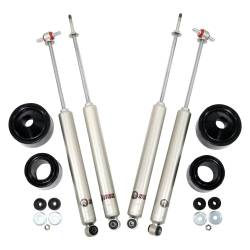Freedom Off-Road - Freedom FO-J303+FO-J303F25+FO-J303R25 2.5" Lift FR/RR w/Shocks for 07-18 Jeep JK - Image 1