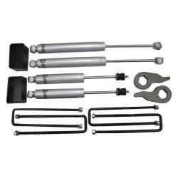Freedom Off-Road - Freedom FO-G502-KIT 1-3" Level Kit w/Shocks for 01-10 Silv/Sra 1500/2500HD/3500 - Image 1