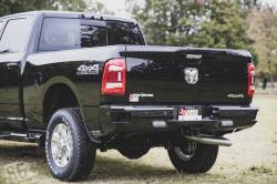 Bodyguard Bumpers - Bodyguard KFR19BYG FT-Series Gloss Black Rear Bumper for 19+ RAM 2500/3500 - Image 2