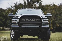 Bodyguard Bumpers - Bodyguard Bumpers JER19BYGMH FT Series Extreme Gloss Black Front Bumper - Image 2
