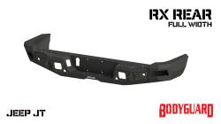 Bodyguard Bumpers - Bodyguard Bumpers 53101T RX Series Full Width Rear Textured Black Rear Bumper - Image 1