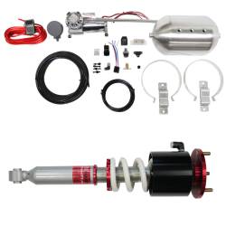 TruHart - TruHart TH-L803-VACF-12+TH-ACK01 Coilovers Silver for 06-13 Lexus GS/IS/IS-F RWD - Image 1