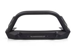Crawltek Revolution - Crawltek CWLJK11021 Front Winch Bumper w/Flat Stinger for 07-18 Jeep Wrangler JK - Image 1