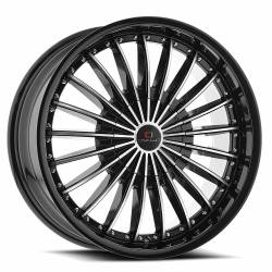 Cavallo - Cavallo CLV-32188051143120+35BM CLV-32 Wheel 18x8 5x4.5/120 35mm Black/Machined - Image 1