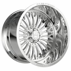 Amani - Amani Wheel NAPOLIANO 24x14 BLANK -76mm Polished AF-NAP24146LPB-76FP-FC - Image 1