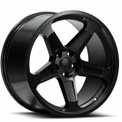 O.E. Revolution - O.E. Revolution D12-201055115+25SB D12 20x10.5 5x115 25mm Matte Black - Image 1
